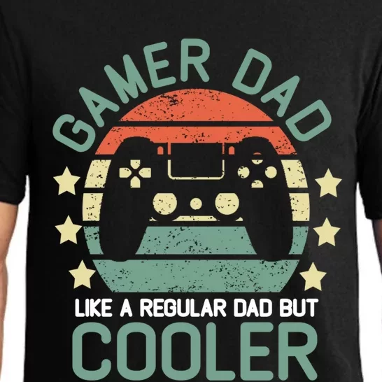 Gamer Dad Like A Regular Dad But Cooler Gift Pajama Set