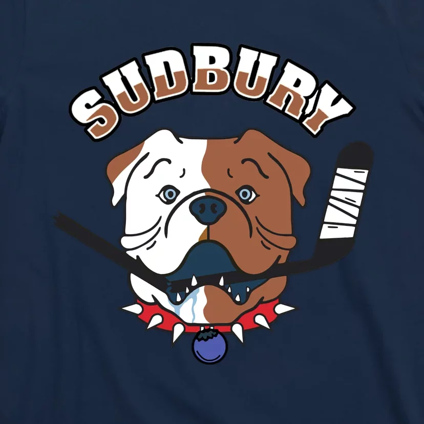 Great Design Letterkenny SHORESY Sudbury Blueberry Bulldogs #69 Captain Sweater T-Shirt