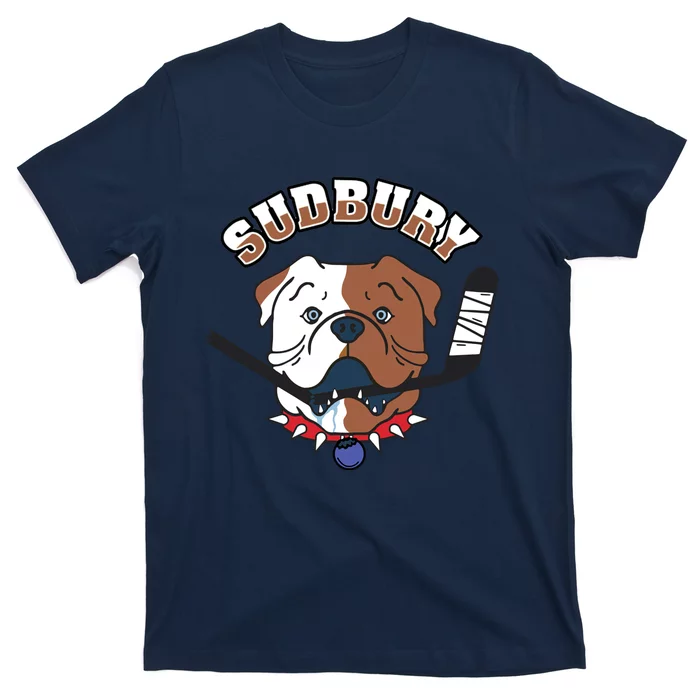 Great Design Letterkenny SHORESY Sudbury Blueberry Bulldogs #69 Captain Sweater T-Shirt