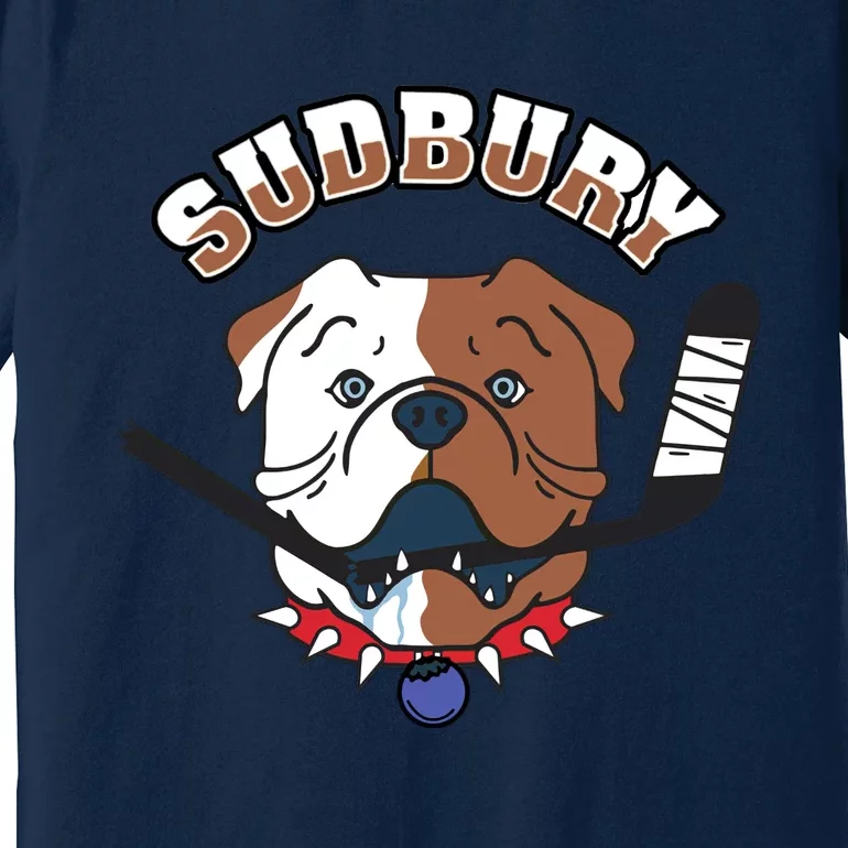 Great Design Letterkenny SHORESY Sudbury Blueberry Bulldogs #69 Captain Sweater Premium T-Shirt