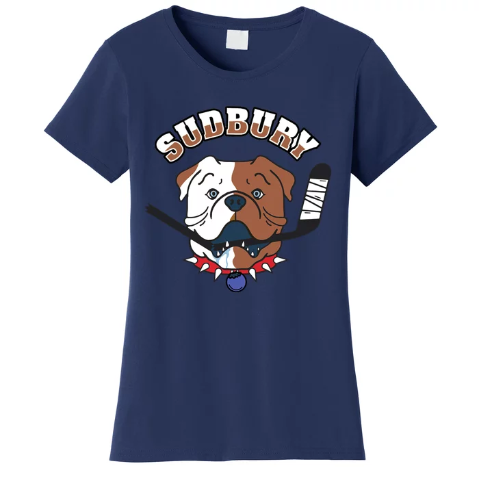 Great Design Letterkenny SHORESY Sudbury Blueberry Bulldogs #69 Captain Sweater Women's T-Shirt