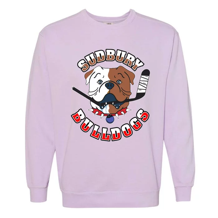 Great Design Letterkenny SHORESY 69 Sudbury Blueberry Bulldogs Garment-Dyed Sweatshirt