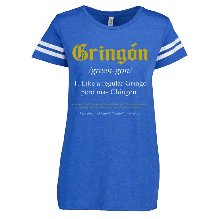 Gringon Definition Like A Regular Gringo Enza Ladies Jersey Football T-Shirt