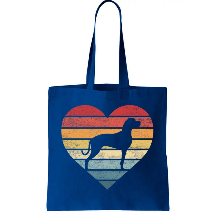 Great Dane Lover Owner Funny Gift Retro Sunset Dog Silhouette Mom Great Gift Tote Bag