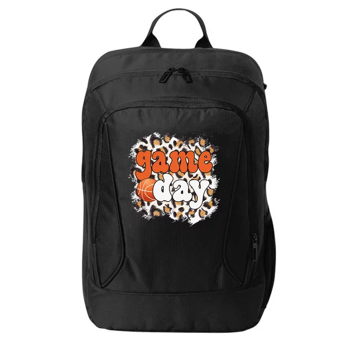 Game Day Leopard Basketball Game Day City Backpack