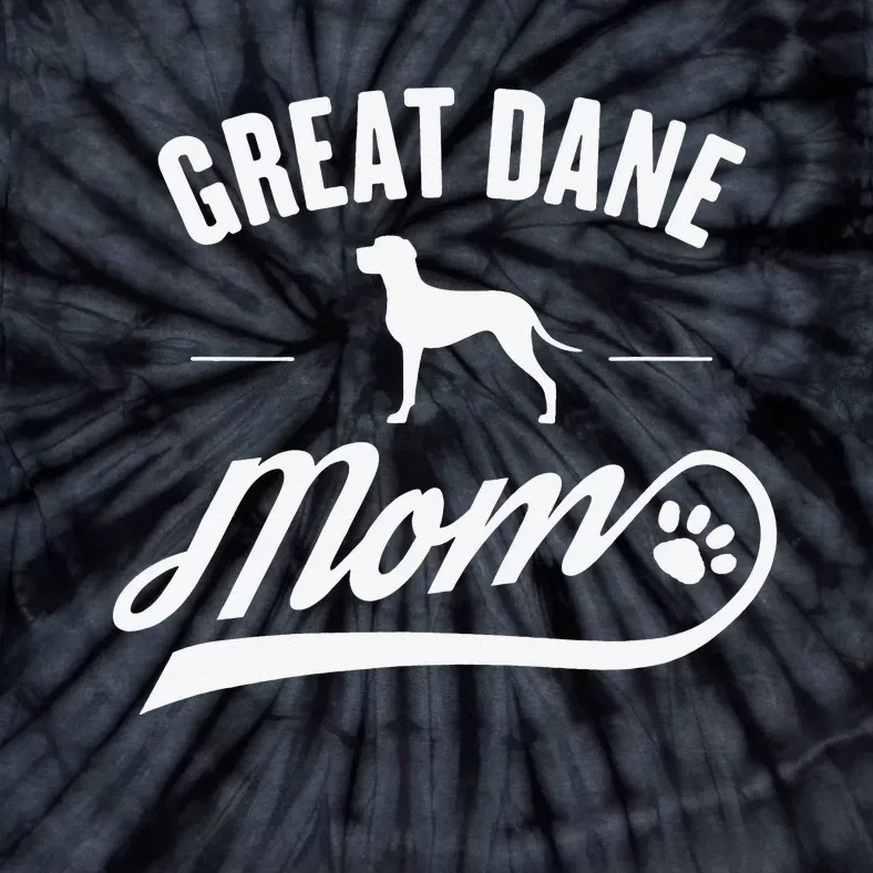 Great Dane Mom - Dog Owner Lover Tie-Dye T-Shirt