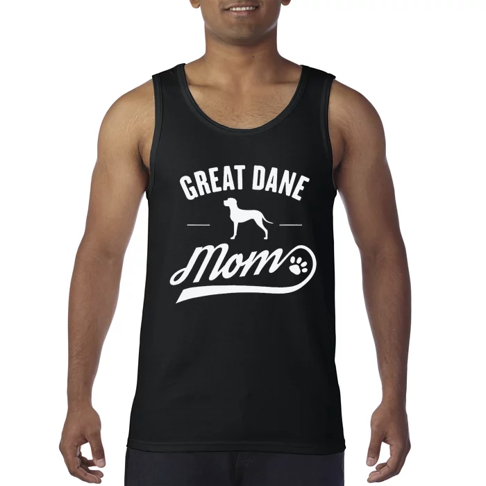 Great Dane Mom - Dog Owner Lover Tank Top