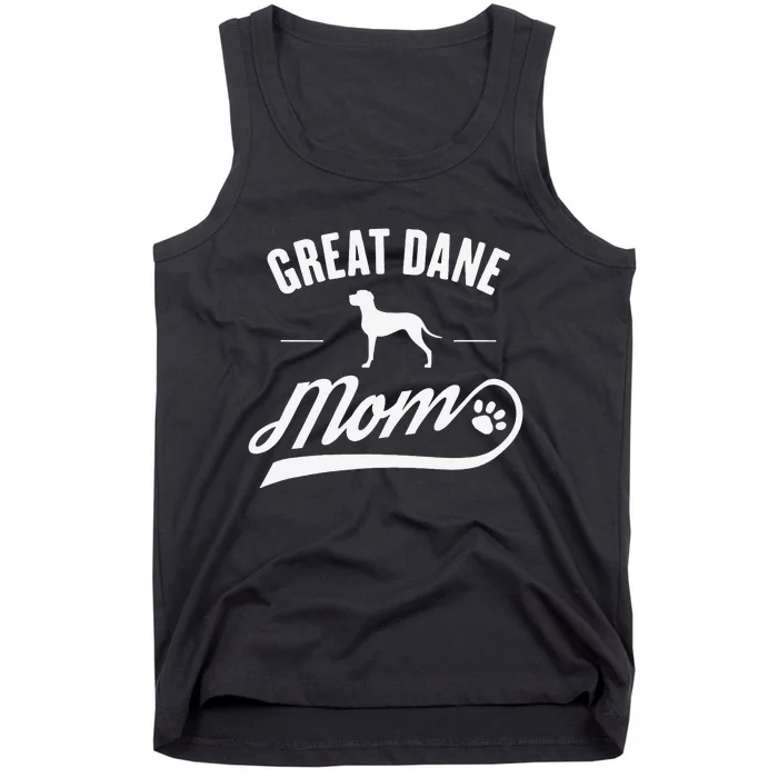 Great Dane Mom - Dog Owner Lover Tank Top