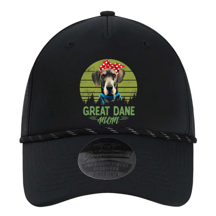 Great Dane Mom Dog Gift For Women Performance The Dyno Cap