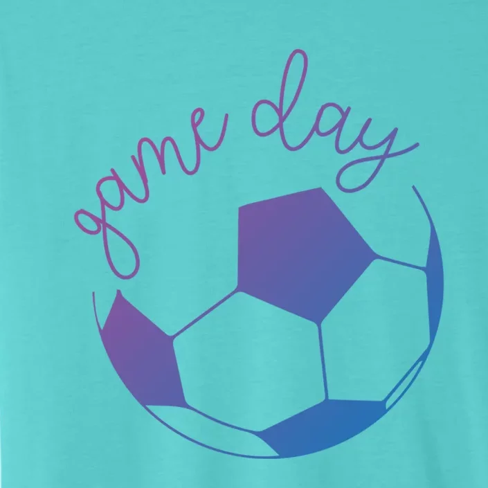 Game Day Mom Soccer Gift ChromaSoft Performance T-Shirt