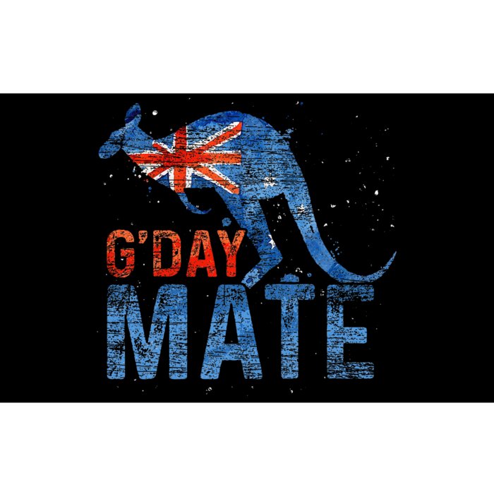 G Day Mate Kangaroo Aussie Animal Australia Flag Bumper Sticker