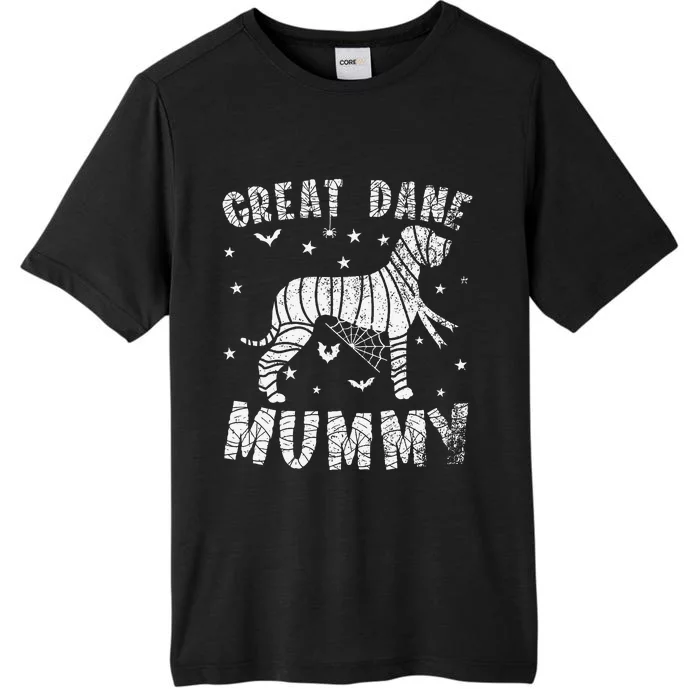 Great Dane Mummy Halloween ChromaSoft Performance T-Shirt