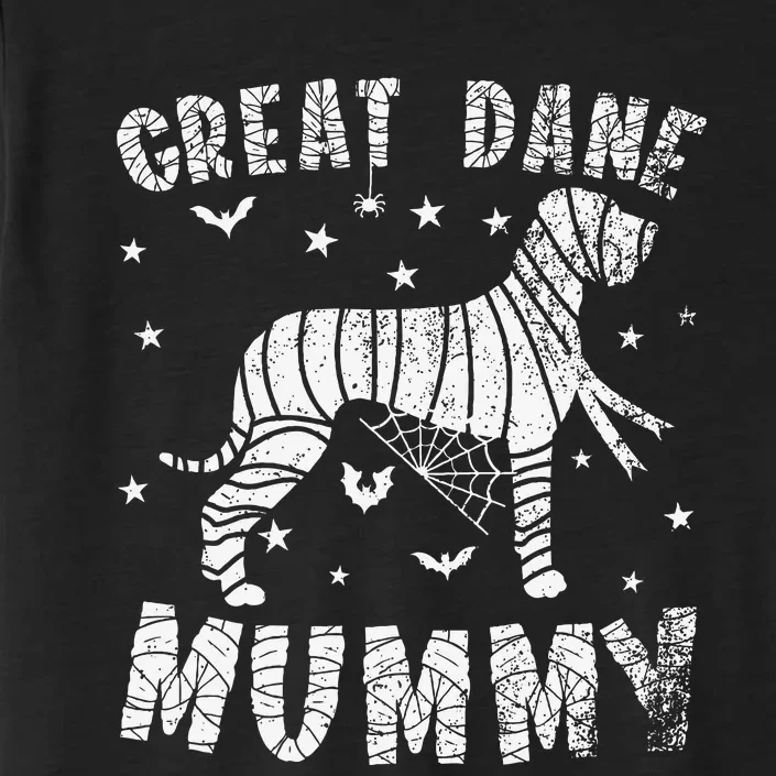 Great Dane Mummy Halloween ChromaSoft Performance T-Shirt