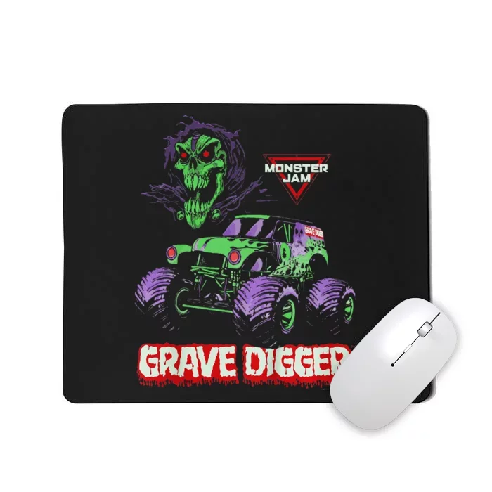 Grave Digger Monster Truck Mousepad