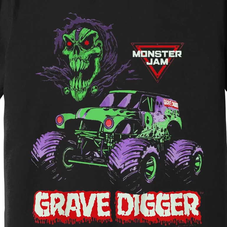 Grave Digger Monster Truck Premium T-Shirt