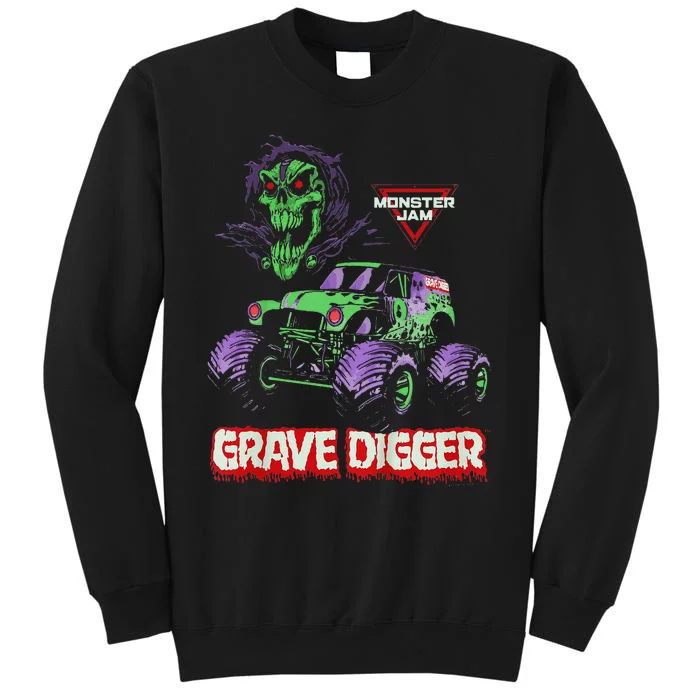 Grave Digger Monster Truck Tall Sweatshirt