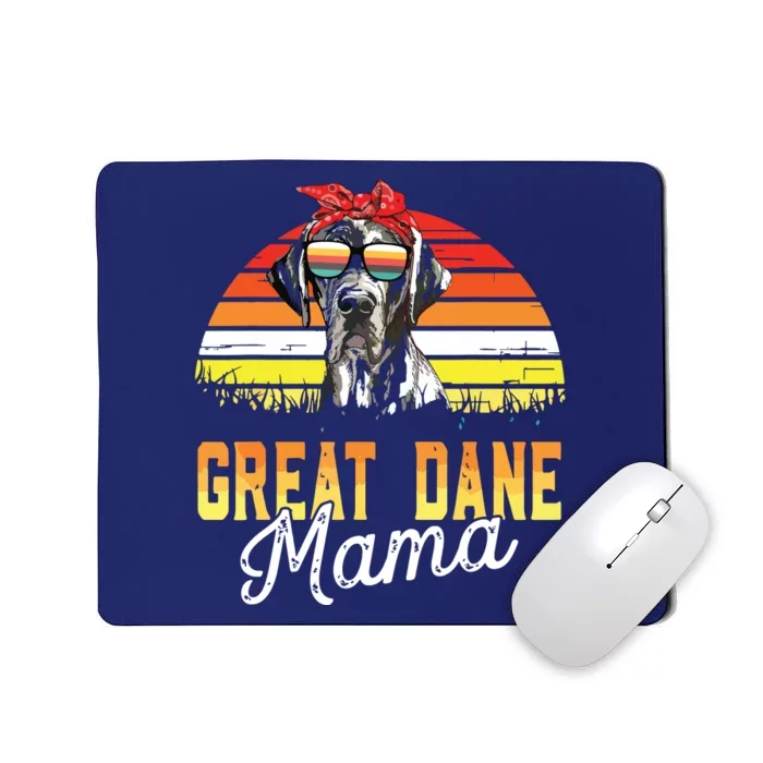 Great Dane Mama Best Great Dane Mom Ever Mothers Day Dog Mom Mousepad