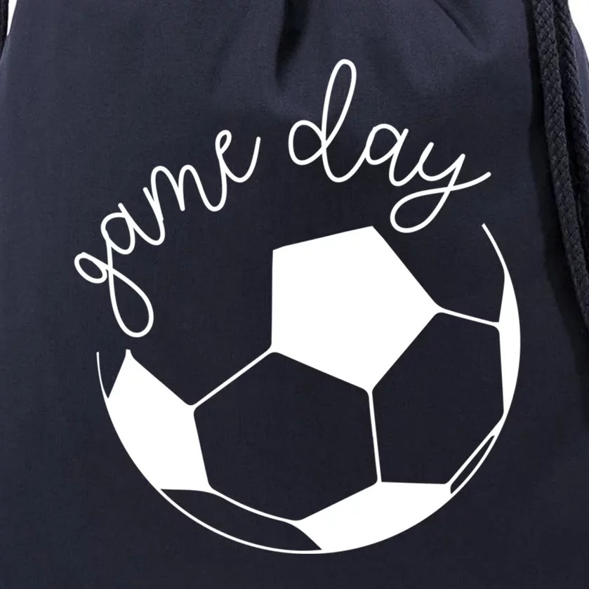 Game Day Mom Soccer Gift Drawstring Bag