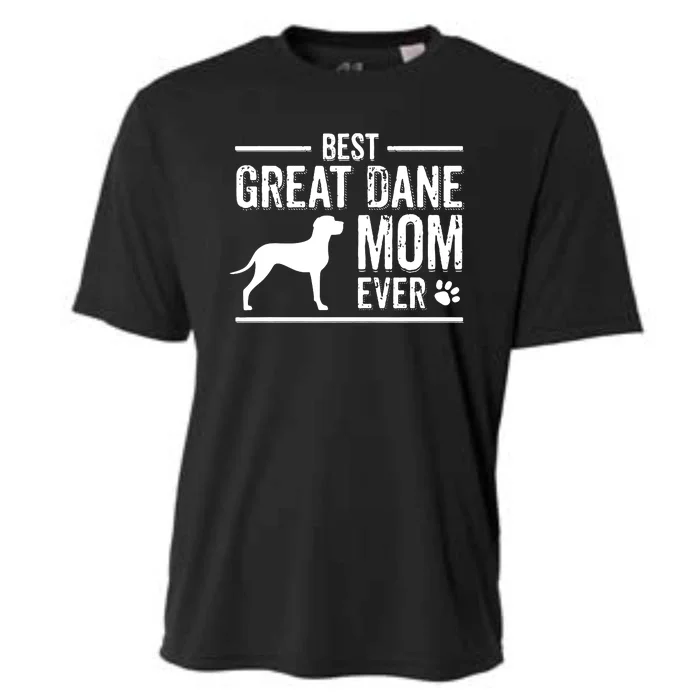 Great Dane Mom Best Dog Owner Ever Cooling Performance Crew T-Shirt