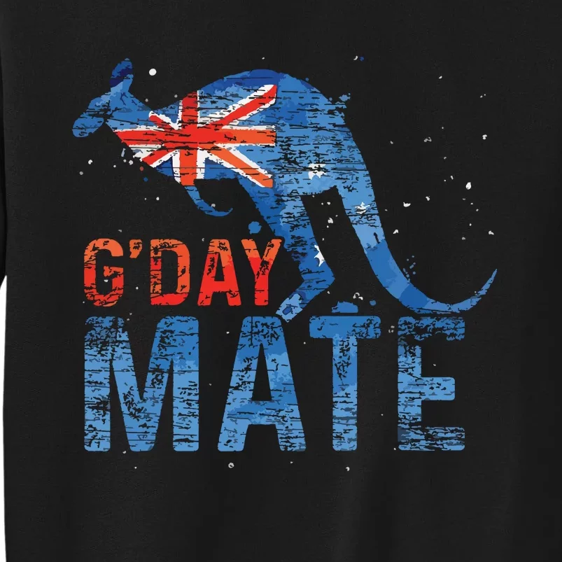 G Day Mate Kangaroo Aussie Animal Australia Flag Australia Sweatshirt