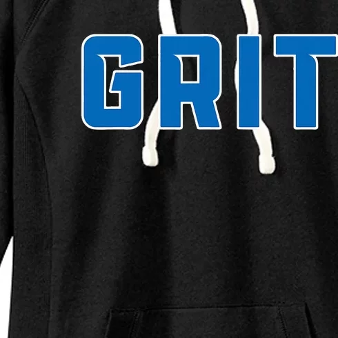 Grit Detroit Michigan Women's Fleece Hoodie