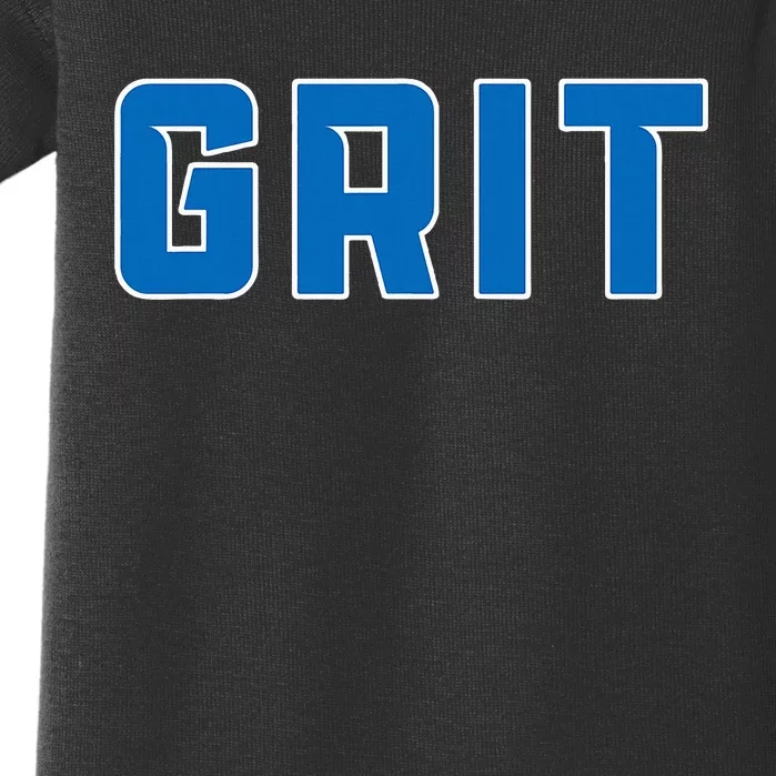 Grit Detroit Michigan Baby Bodysuit