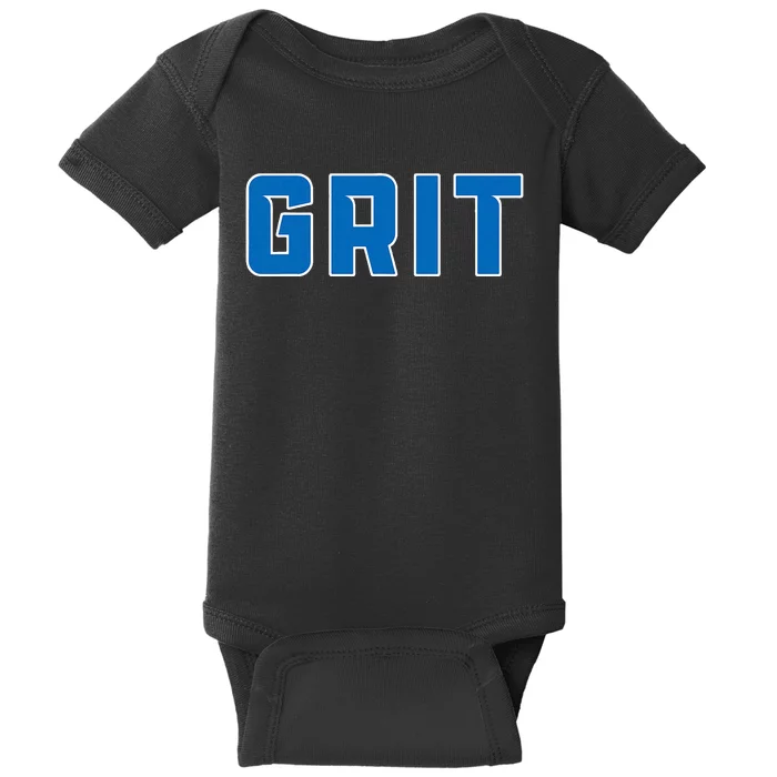 Grit Detroit Michigan Baby Bodysuit