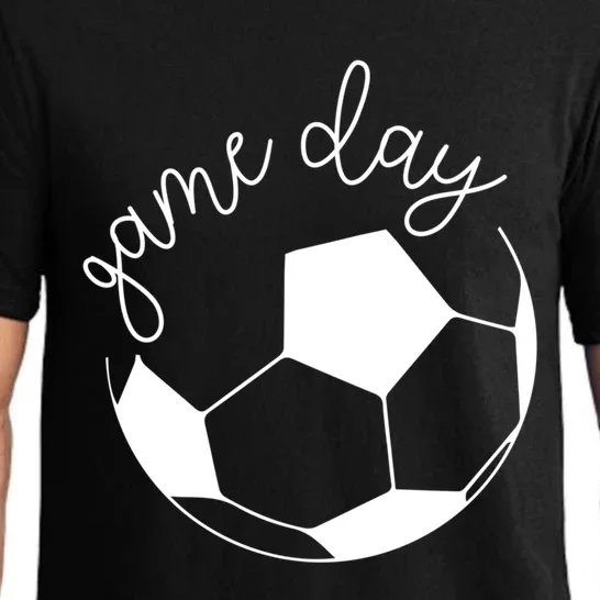 Game Day Mom Soccer Cute Gift Pajama Set