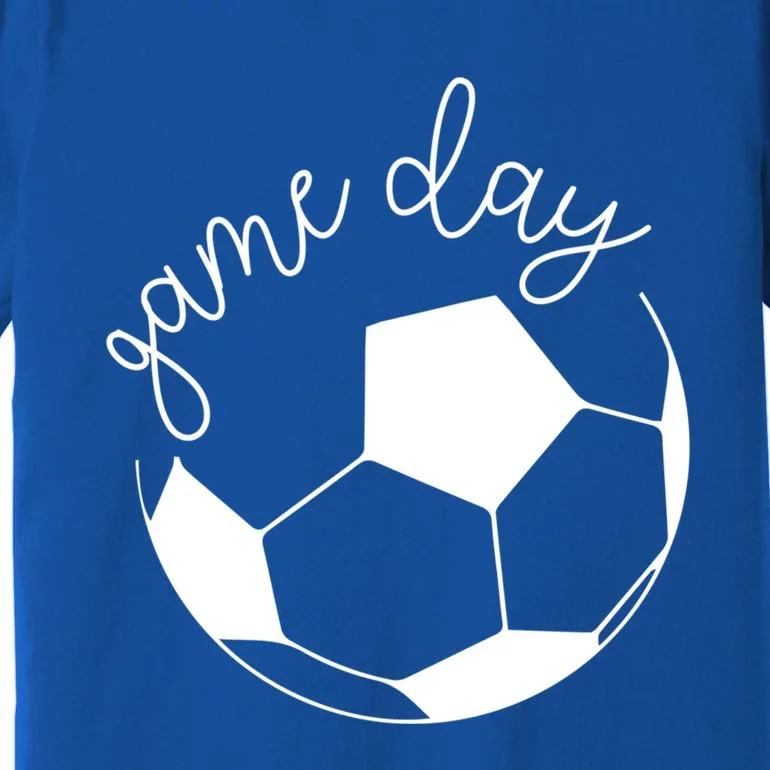 Game Day Mom Soccer Cute Gift Premium T-Shirt