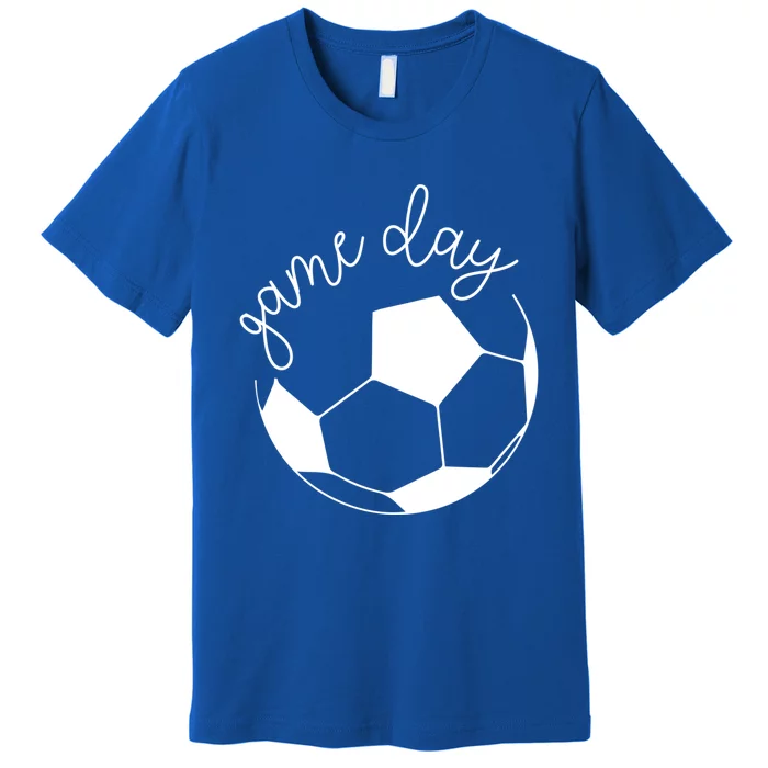 Game Day Mom Soccer Cute Gift Premium T-Shirt