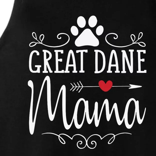 Great Dane Mama Great Dane Mama Ladies Tri-Blend Wicking Tank