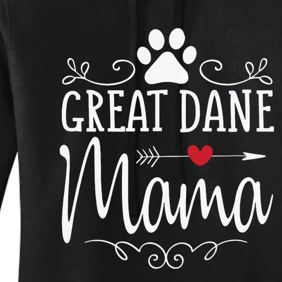 Great Dane Mama Great Dane Mama Women's Pullover Hoodie