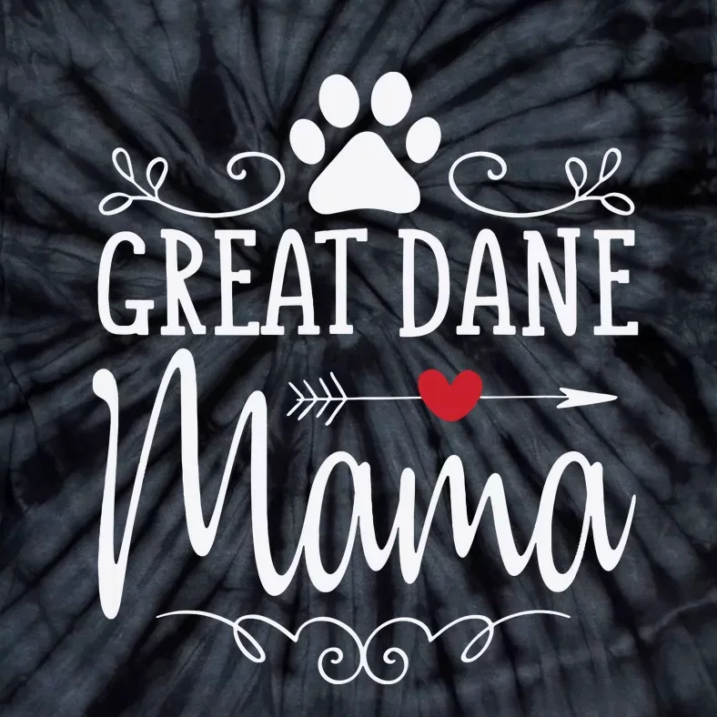 Great Dane Mama Great Dane Mama Tie-Dye T-Shirt