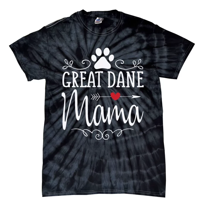 Great Dane Mama Great Dane Mama Tie-Dye T-Shirt