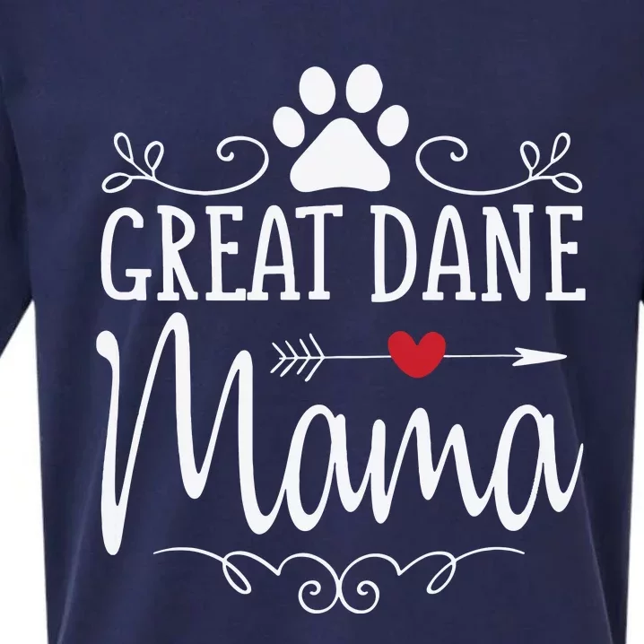 Great Dane Mama Great Dane Mama Sueded Cloud Jersey T-Shirt