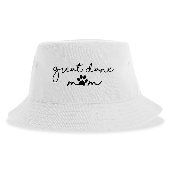 Great Dane Mom Sustainable Bucket Hat