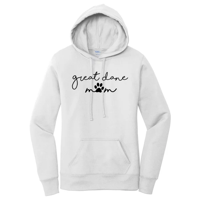 Great Dane Mom Women's Pullover Hoodie