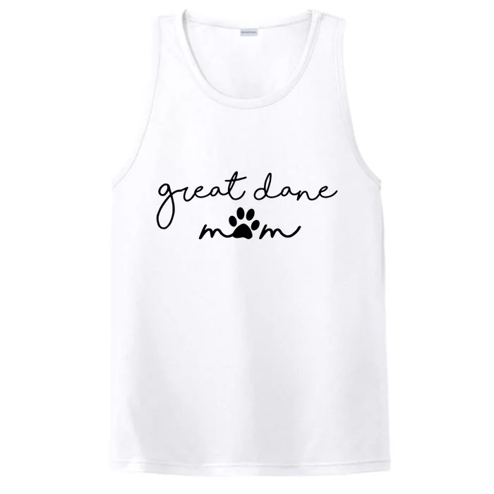 Great Dane Mom Performance Tank