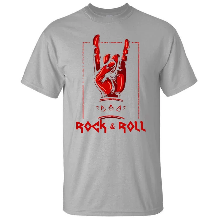 Guitar Death Metal Rock N Roll Music Tall T-Shirt