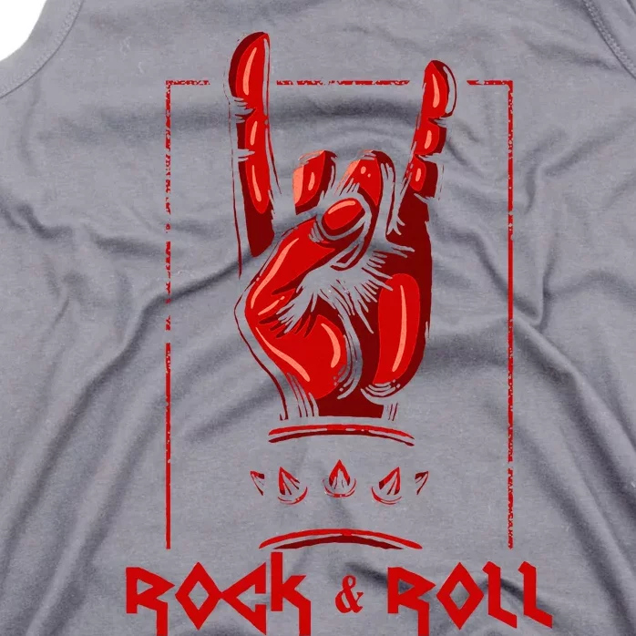 Guitar Death Metal Rock N Roll Music Tank Top