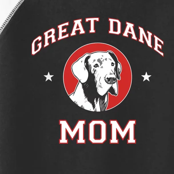 Great Dane Mom Dog Mother Toddler Fine Jersey T-Shirt