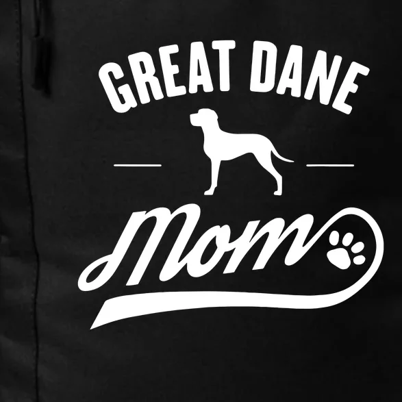 Great Dane Mom Dog Owner Lover Daily Commute Backpack