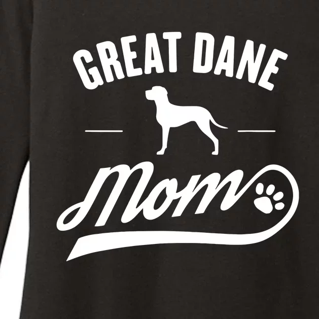 Great Dane Mom Dog Owner Lover Womens CVC Long Sleeve Shirt