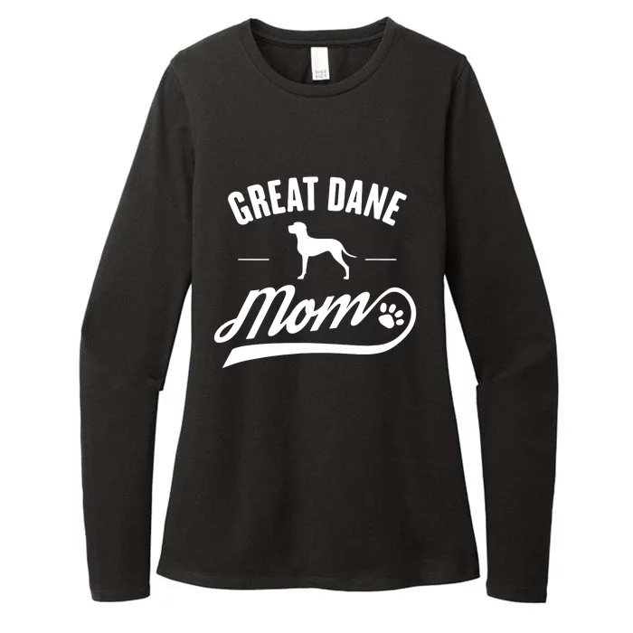 Great Dane Mom Dog Owner Lover Womens CVC Long Sleeve Shirt