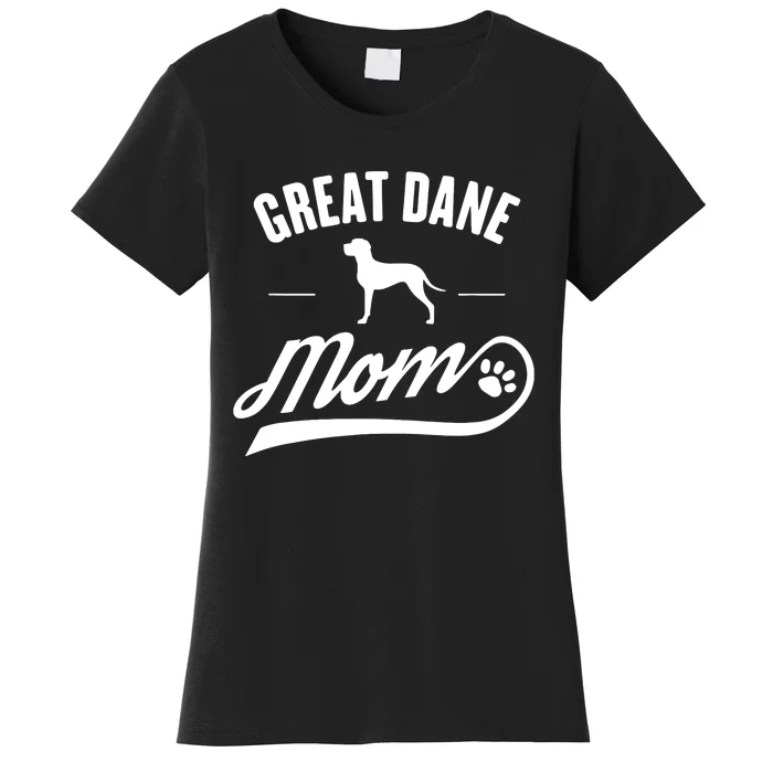 Great Dane Mom Dog Owner Lover Women's T-Shirt