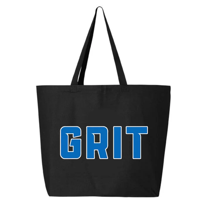 Grit Detroit Michigan Blue And White 25L Jumbo Tote