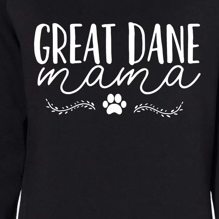 Great Dane Mom Womens California Wash Sweatshirt