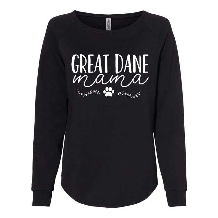 Great Dane Mom Womens California Wash Sweatshirt