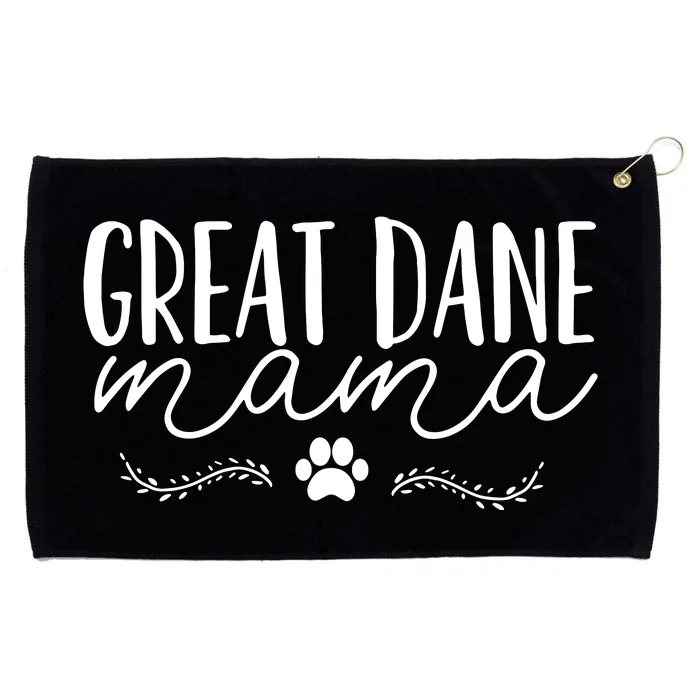 Great Dane Mom Grommeted Golf Towel