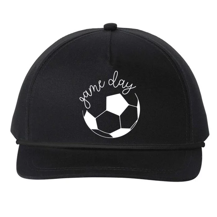 Game Day Mom Soccer Gift Snapback Five-Panel Rope Hat